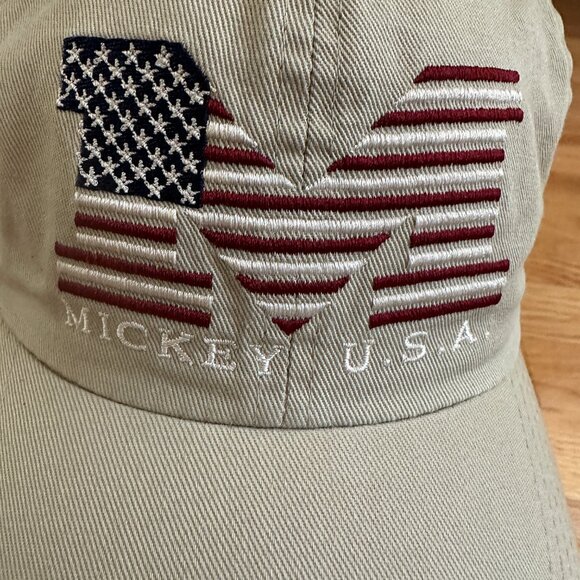 Vintage Disneyland Mickey U.S.A. Flag Hat - Picture 2 of 14